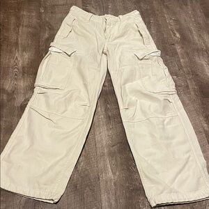 TNA Women's Cream Cargo Capris